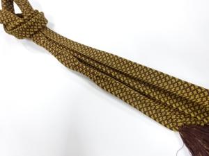 正絹　手組帯締め